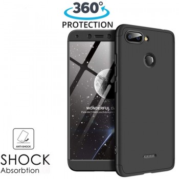 360 apsauga-dėklas juodas (REDMI 6)